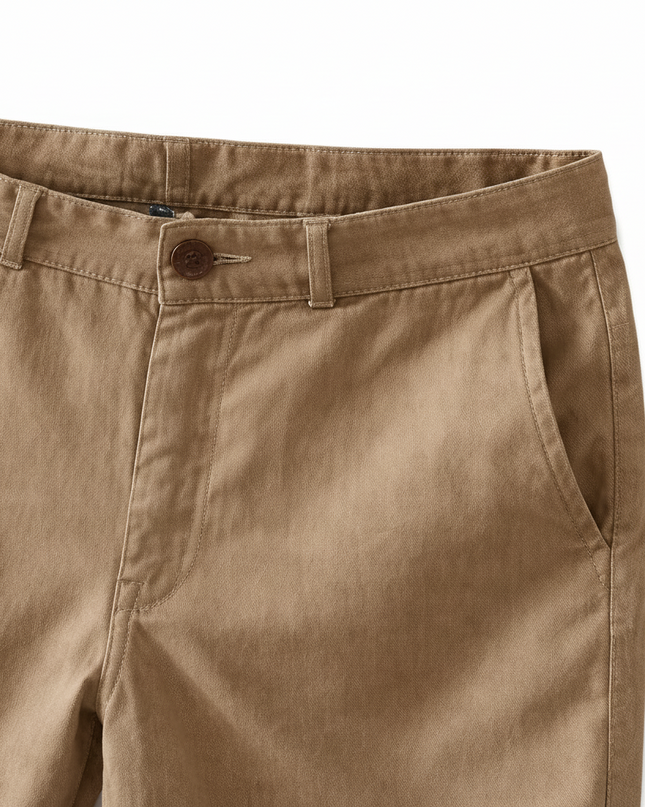 Men’s Shorts with Rolled Hem