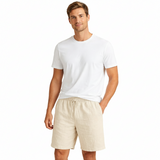 Men’s Drawstring Summer Shorts – Cotton Linen