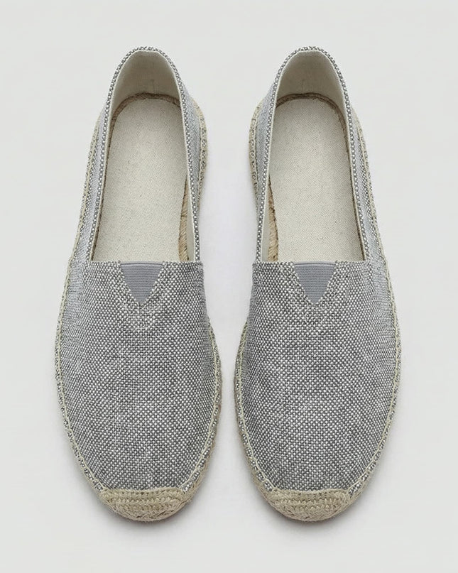 Albert | Linen Slip-On Espadrilles