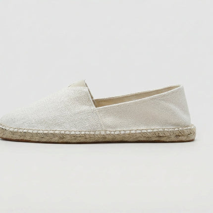 Albert | Linen Slip-On Espadrilles