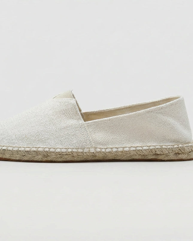 Albert | Linen Slip-On Espadrilles