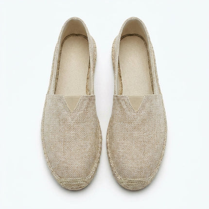 Albert | Linen Slip-On Espadrilles