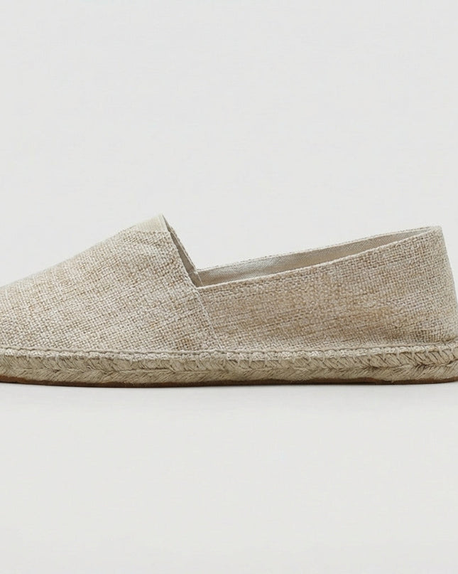 Albert | Linen Slip-On Espadrilles