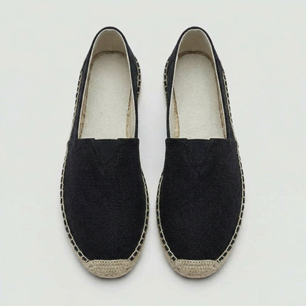 Albert | Linen Slip-On Espadrilles