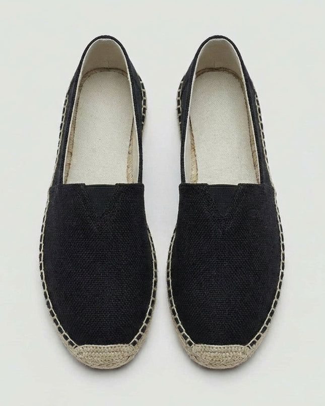 Albert | Linen Slip-On Espadrilles