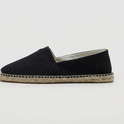 Albert | Linen Slip-On Espadrilles