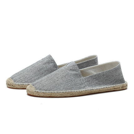 Albert | Linen Slip-On Espadrilles