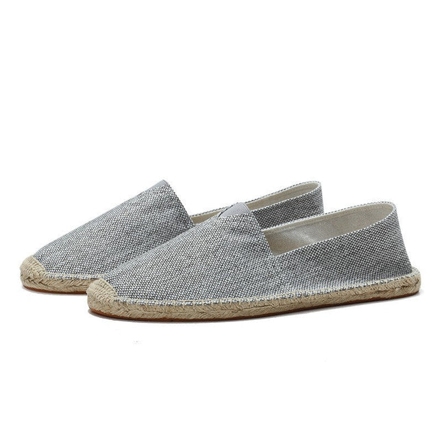 Albert | Linen Slip-On Espadrilles
