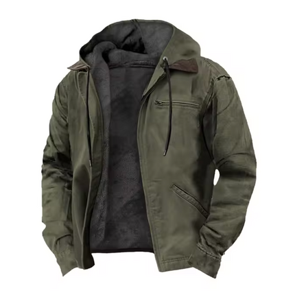 Arthur | Men's Hooded Jacket – Full-Zip Everyday Layer