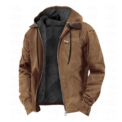 Arthur | Men's Hooded Jacket – Full-Zip Everyday Layer