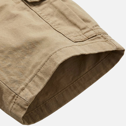 Brooks | Cotton Cargo Shorts with Multi-Pocket Design