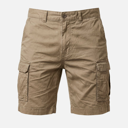 Brooks | Cotton Cargo Shorts with Multi-Pocket Design