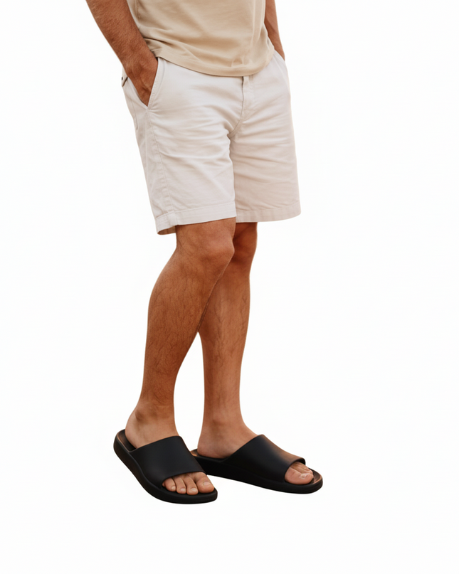 Men’s Slide Sandals with Open Toe Design