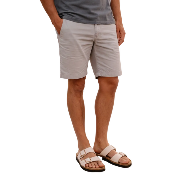 Double-Buckle Slide Sandal