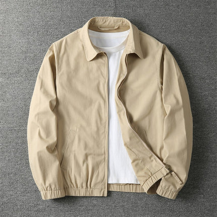 Carter | Lightweight Zip Front Casual Jacket with Point Collar