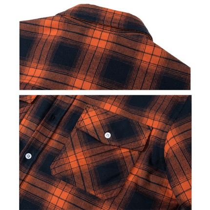 Dawson | Men's Sherpa-Lined Shacket – Plaid Button Jacket
