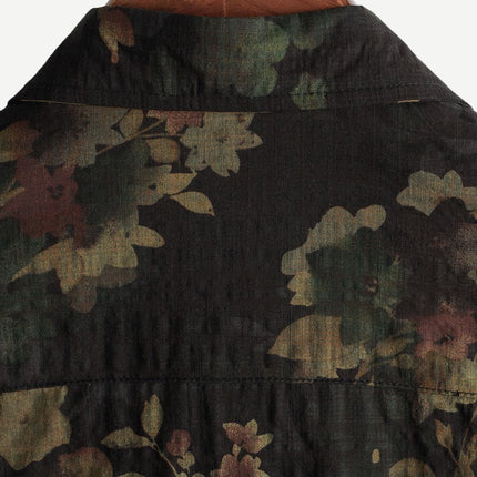 Elias | Floral Print Short Sleeve Button-Up Shirt