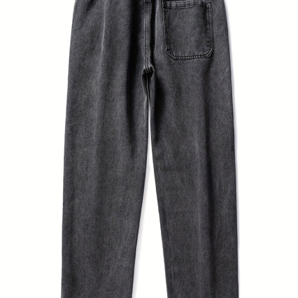 Ethan | Straight Leg Jeans with Elasticated Drawstring Waist