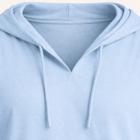 Men’s Sleeveless Hooded Tank Top – Cotton Linen Blend