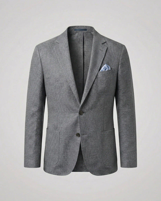 Grant | Linen-Blend Tailored Blazer Jacket for Men