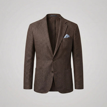 Grant | Linen-Blend Tailored Blazer Jacket for Men