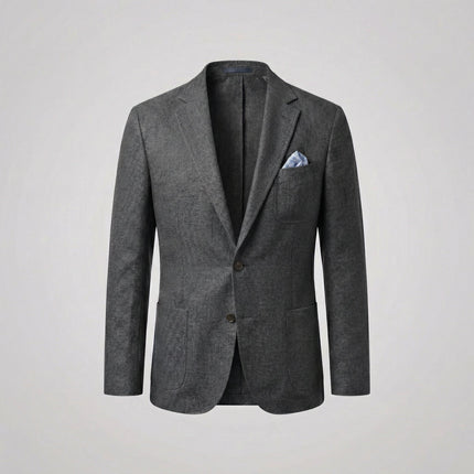 Grant | Linen-Blend Tailored Blazer Jacket for Men