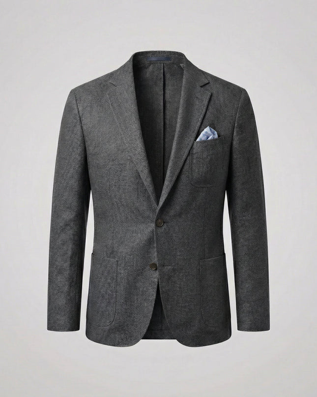 Grant | Linen-Blend Tailored Blazer Jacket for Men