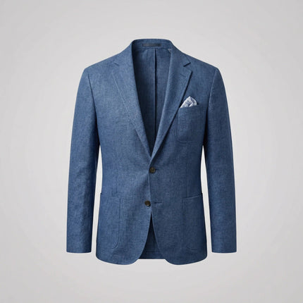 Grant | Linen-Blend Tailored Blazer Jacket for Men