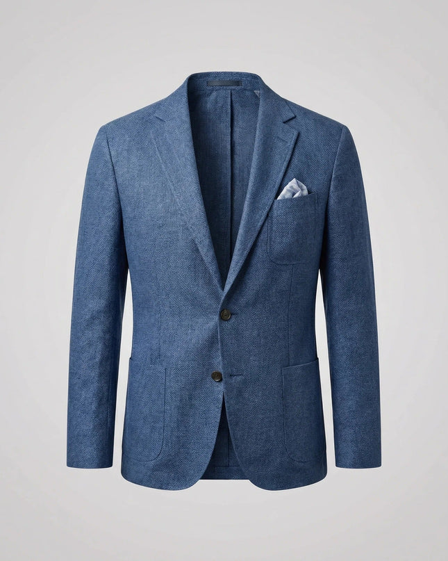 Grant | Linen-Blend Tailored Blazer Jacket for Men