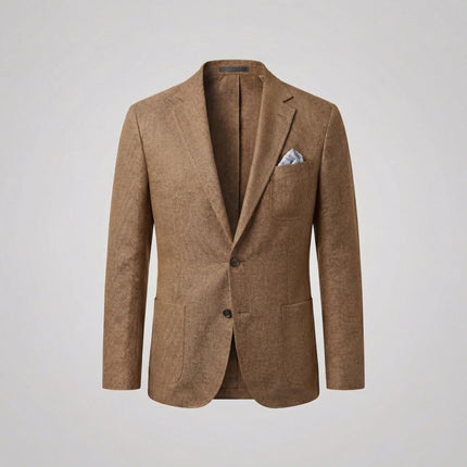 Grant | Linen-Blend Tailored Blazer Jacket for Men