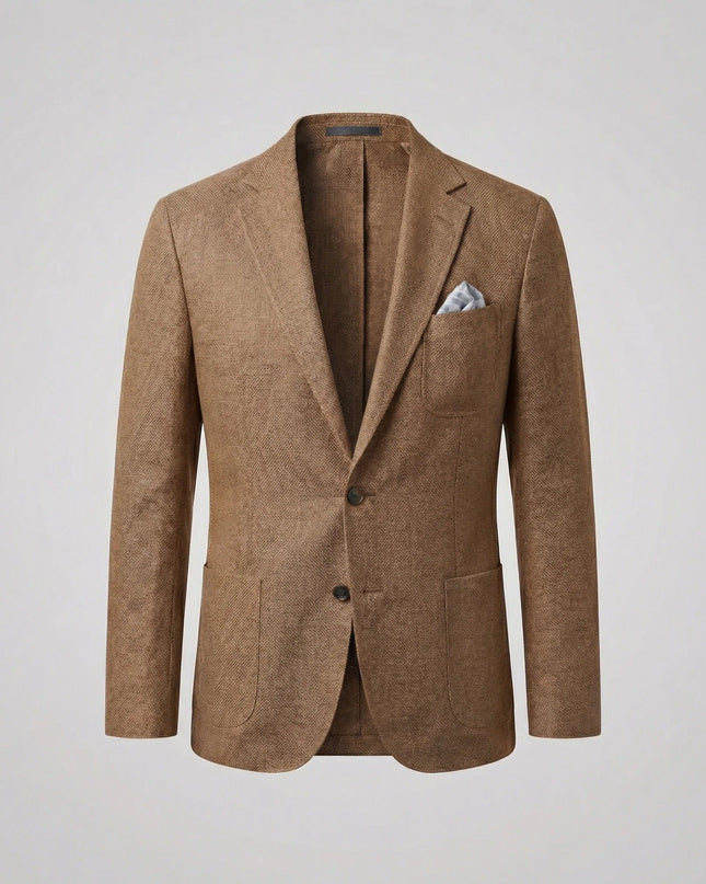 Grant | Linen-Blend Tailored Blazer Jacket for Men