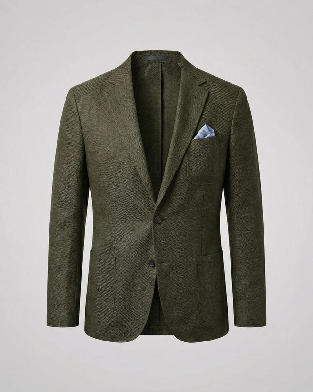 Grant | Linen-Blend Tailored Blazer Jacket for Men