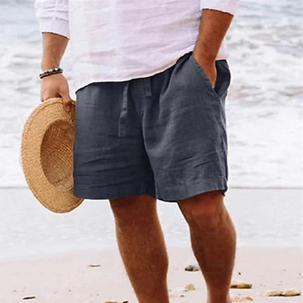 Hannes | Linen Drawstring Shorts