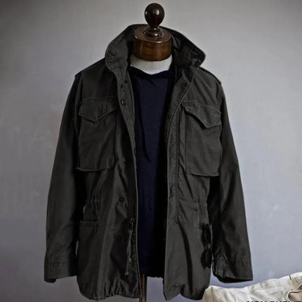 Hudson | Men's Field Jacket – Utility Pocket Military Style