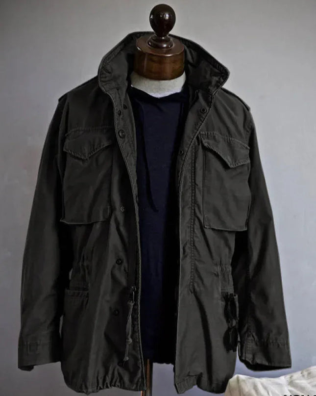Hudson | Men's Field Jacket – Utility Pocket Military Style