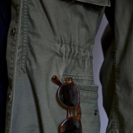 Hudson | Men's Field Jacket – Utility Pocket Military Style