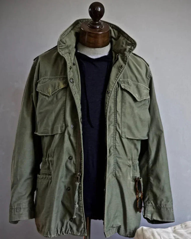 Hudson | Men's Field Jacket – Utility Pocket Military Style