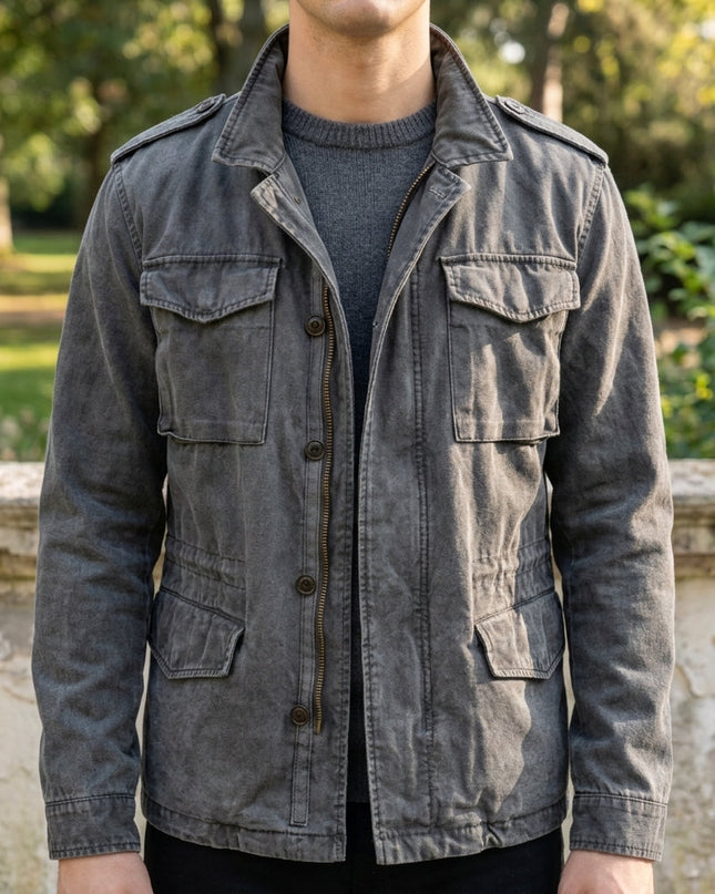 Hudson | Utility Field Jacket with Multi Pocket Design