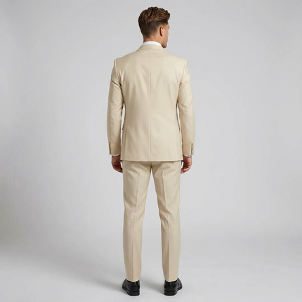 James | Tailored Slim Fit Three-Piece Suit for Weddings
