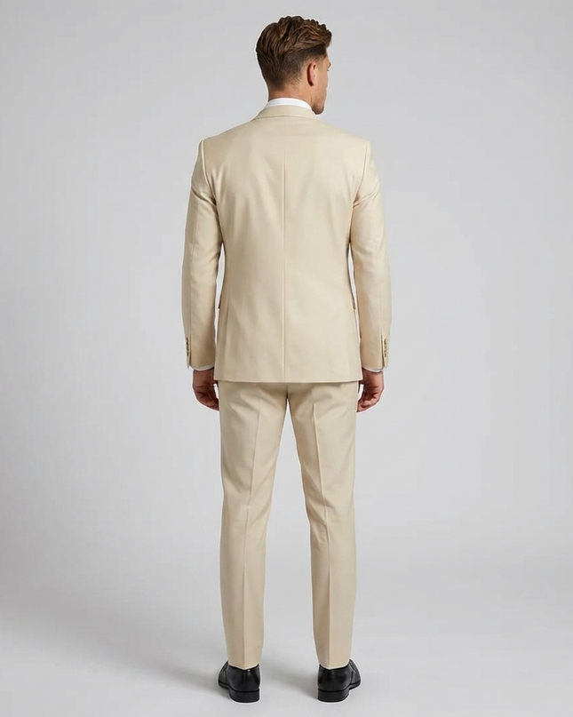 James | Tailored Slim Fit Three-Piece Suit for Weddings