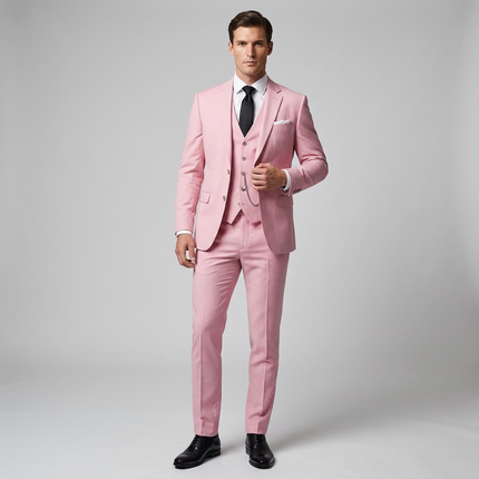 James | Tailored Slim Fit Three-Piece Suit for Weddings