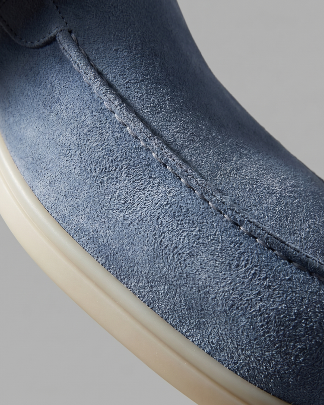 Julian | Classic Slip-On Loafers with Moc Toe Design