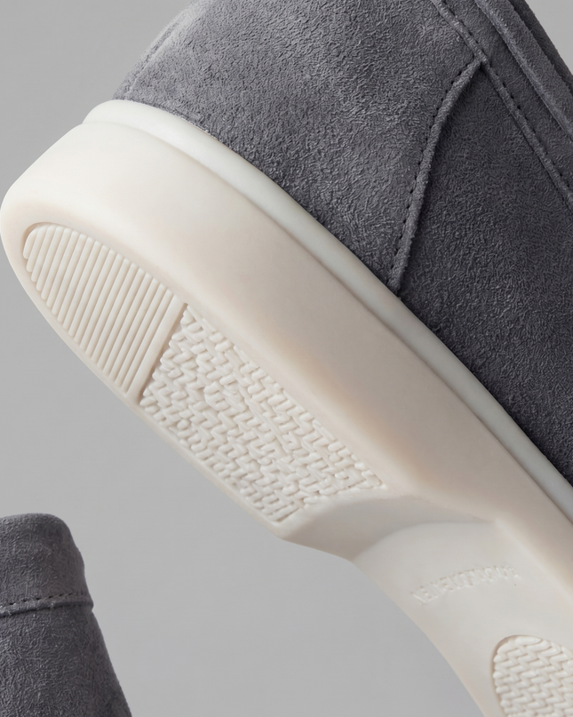 Julian | Classic Slip-On Loafers with Moc Toe Design