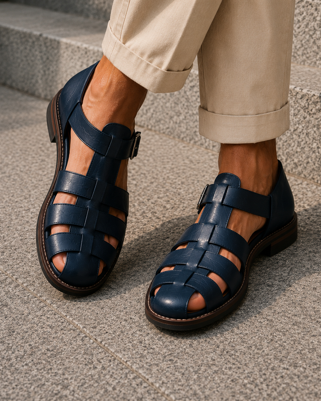 Marvin | Closed-Toe Fisherman Sandals for Men