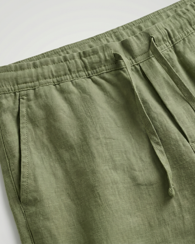 Mason | Breathable Linen Drawstring Summer Shorts
