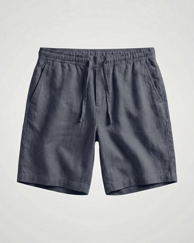 Mason | Breathable Linen Drawstring Summer Shorts