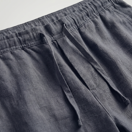 Mason | Breathable Linen Drawstring Summer Shorts