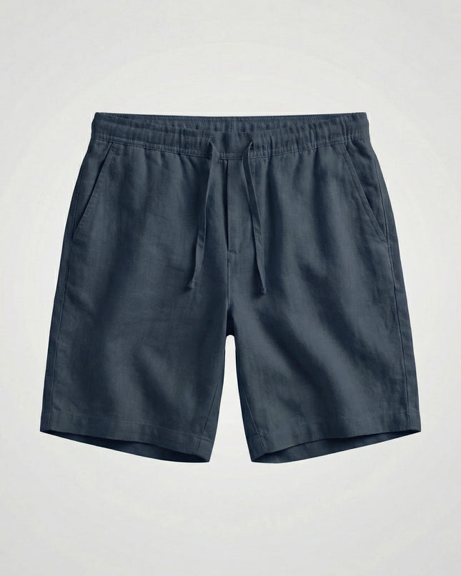 Mason | Breathable Linen Drawstring Summer Shorts