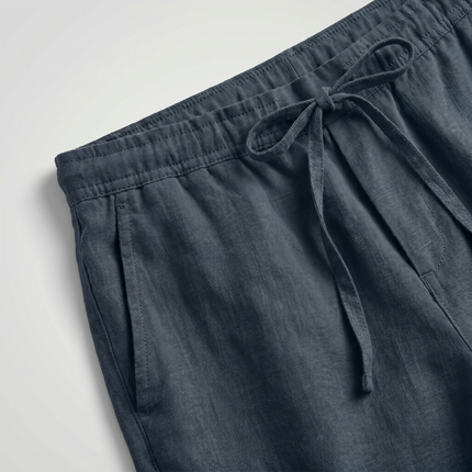 Mason | Breathable Linen Drawstring Summer Shorts