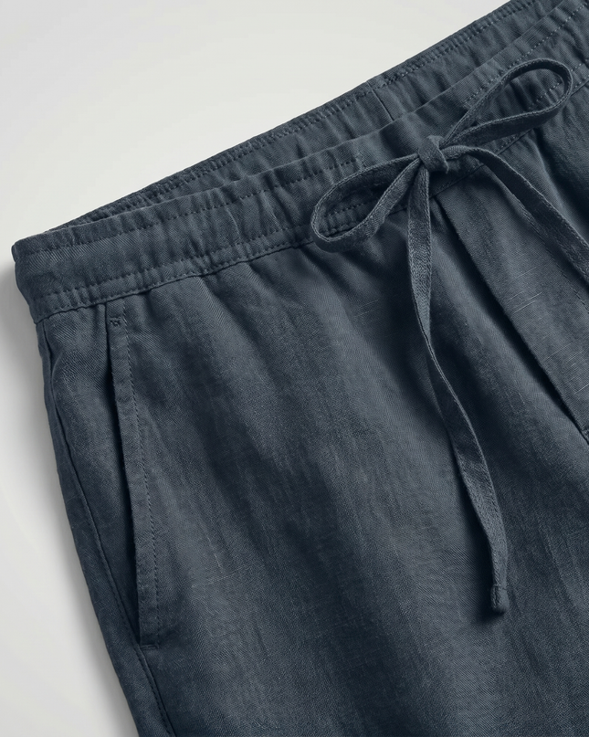 Mason | Breathable Linen Drawstring Summer Shorts